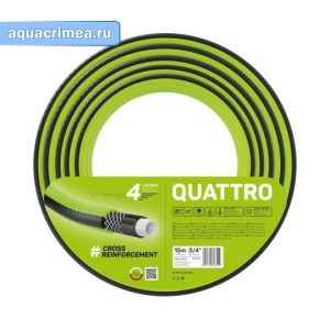 Шланг садовый Cellfast QUATTRO 3/4 " 15 м