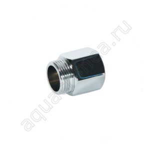 Соединение хромированное латунное  3/4" РН x 3/4" РВ  FT02