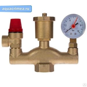 Группа безопасности котла AQUALINK 1"