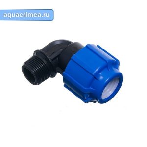 Отвод с НР 32х1/2" пнд Valfex