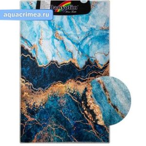 Коврик в ванную дизайнерский AMBER A 143 одинарный 55х90 см Санакс