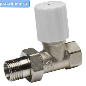 Регулирующий прямой клапан «AQUALINK» 1/2" для радиатора