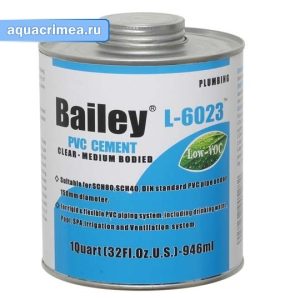 Клей 946ml Bailey для ПВХ труб