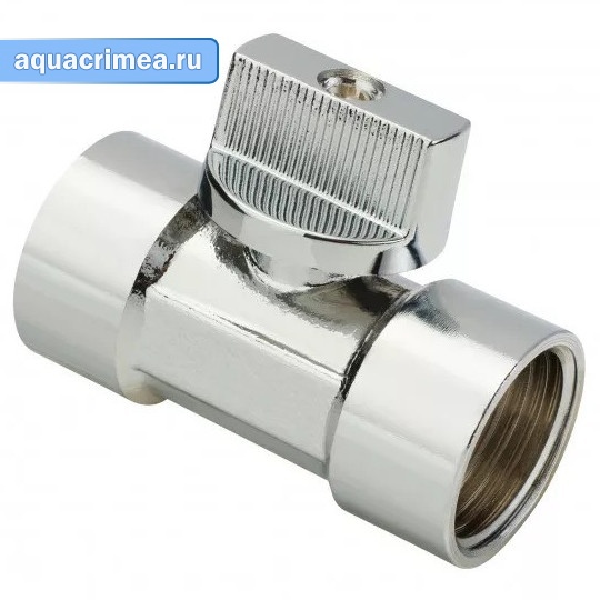 Кран шаровой «AQualink» MINI ВВ 1/2" хром