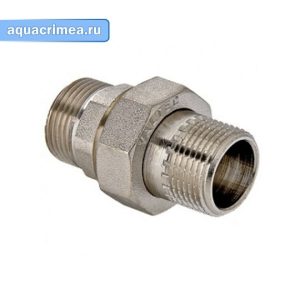 Американка прямая никель разьемная  НН 1/2 (VTr.728.N.0004) (451815)