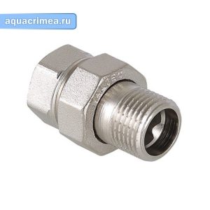 Сгон прямой никель «VALTEC» ВН 3/4" (VTr.728.N.0005) американа