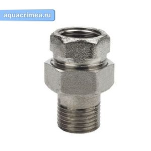Американка прямая никель «AQUALINK» 3/4''