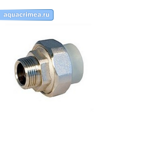Американка FV-Plast НР 50 х 1 1/2" СЕРАЯ PPR