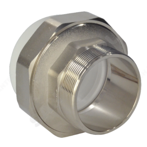 Американка НР 75 х 2 1/2"Valfex  БЕЛАЯ PPR