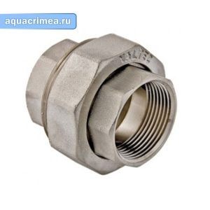 Муфта разъемная американка «VALTEC» ВВ 1 1/4" (VTr.340.N.0007) никель