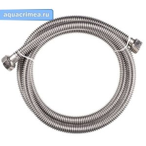 Шланг газовый «AQUALINK» ГГ 1/2" сильфонный 2,5 м (50/1)