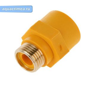 Диэлектрическая муфта «AQUALINK» ВН 3/4" для газа (140/10)