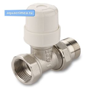 Клапан термостатический «AQUALINK» прямой 1/2" М30х1,5