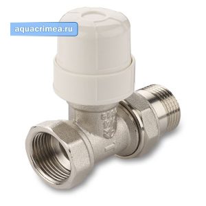 Клапан термостатический «AQUALINK» прямой 3/4" М30х1,5