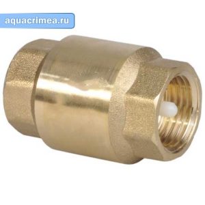 Обратный клапан «AQUALINK» ВВ 1" с пластиковым сердечником