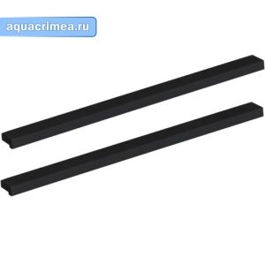 Комплект ручек «Aquanet» Nova 192 мм (2 шт) черный матовый