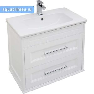 Тумба «Aquanet» Бостон М 80 белый матовый