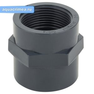 Муфта ПВХ «Aquaviva» ВР 25х3/4"