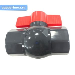 Кран шаровый ПВХ «Aquaviva» 20 мм