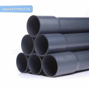 Труба ПВХ «Aquaviva» d40х1.9 PN10 L-3 c раструбом под клеевое соединение