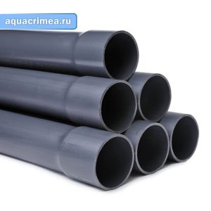 Труба «Aquaviva» ПВХ d20х1.5 PN16 L-3 c раструбом под клеевое соединение