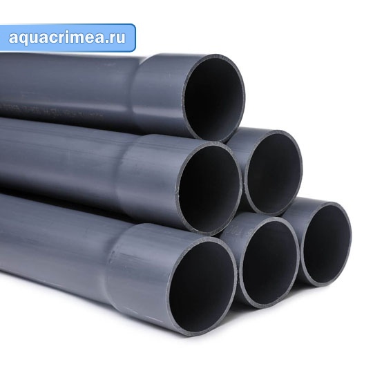 Труба «Aquaviva» ПВХ d20х1.5 PN16 L-3 c раструбом под клеевое соединение