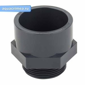 Муфта ПВХ «Aquaviva» НР 25ммx3/4" для соединения труб