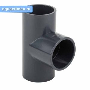 Клеевой тройник «Aquaviva» 90° d63 PN16