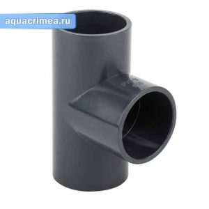 Тройник клеевой «Aquaviva» 90° d50 PN10