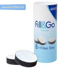 Картридж сменный фильтрующий «Brita» Fill & Go (диски)