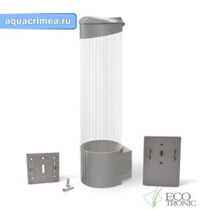 Держатель стаканов на шурупах Ecotronic (серый)