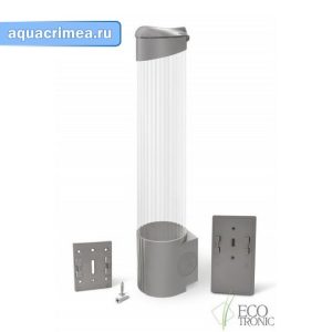 Держатель стаканов на шурупах Ecotronic (silver)