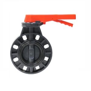 Дисковый поворотный затвор d75 с ручкой, уплотнение EPDM AQUAVIVA
