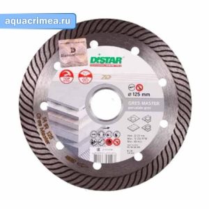 Алмазный круг  «Distar» Gres Master 1A1R 125х1.4х10х22.23