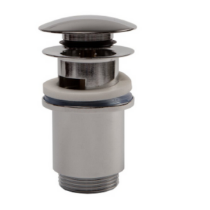 Донный клапан Arrowhead 1-1/4", 80мм, с переливом, хромированный с переходником на 7/8