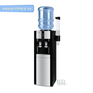 Напольный кулер Ecotronic H1-LE Black с электронным охлаждением