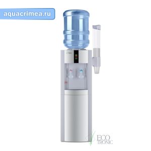 Напольный кулер Ecotronic H1-LE White с электронным охлаждением