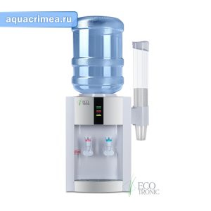 Настольный кулер Ecotronic H1-T white с компрессорным охлаждением