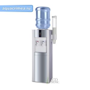 Напольный кулер Ecotronic V21-LE white/silver электронное охлаждение