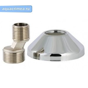 Эксцентрик с декоративной чашкой (для смесителя)  VALTEC 3/4 х 1/2 (VTr.670.N.0504) (457250)