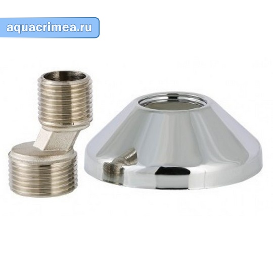 Эксцентрик с декоративной чашкой (для смесителя) VALTEC 3/4 х 1/2 (VTr.670.N.0504) (457250)