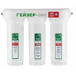 Фильтр Гейзер 3 Био 321 (для жесткой воды) без крана Акция