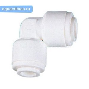 Фитинг угловой 1/4"-1/4" UE0404 трубка-трубка