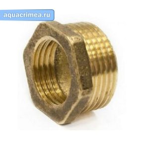 Футорка НВ 2х1 1/2" бронза