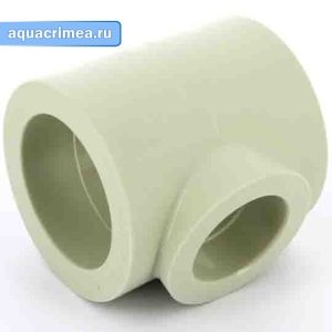 Тройник редукционный  50 x 40 x 50 FV-Plast СЕРЫЙ PPR