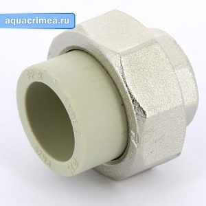 Американка FV-PLAST ВР 50 х 1 1/2" СЕРАЯ PPR