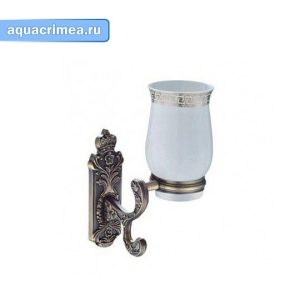 Cтакан с держателем керамика GAPPO G3606