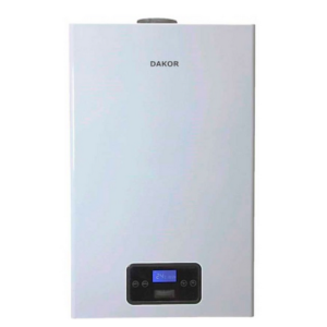 Газовый котел Dakor D24.турбо , 2контурный  2 теплообменника + коаксиальный комплект