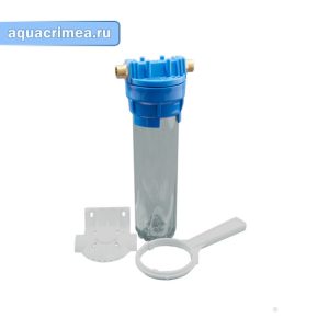 Корпус «Гейзер 10"» 3/4" прозрачный для холодной воды