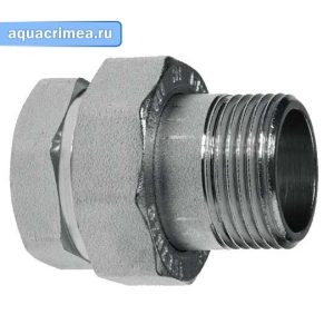Американка «General Fittings» (GF) 1/2" прямая (10/100)